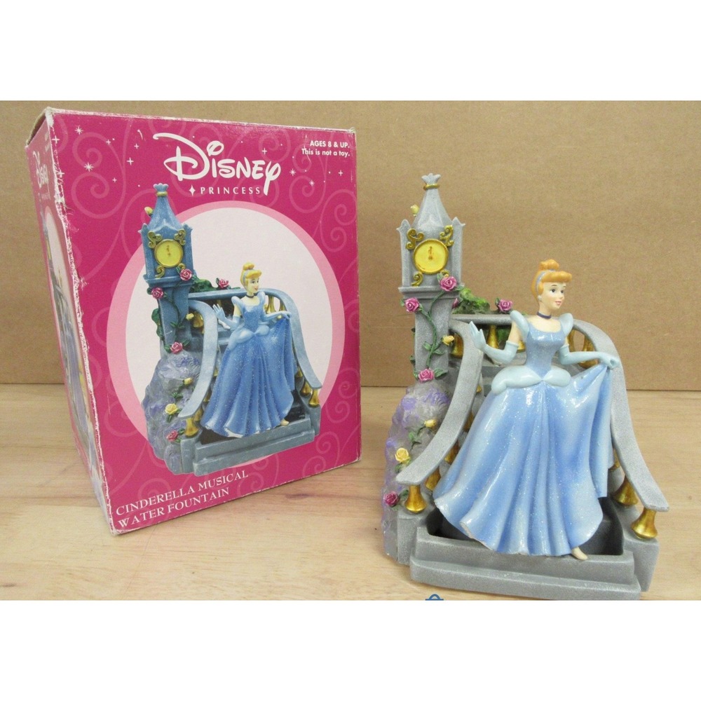 Disney Princess Cinderella Musical Water Fountain Plays So This Is Love